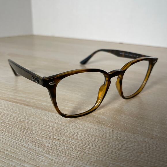 Ray-Ban RB4258 710/73 Havana Eyeglasses FRAMES ONLY 50-20-145 Excellent Cond - Picture 1 of 8